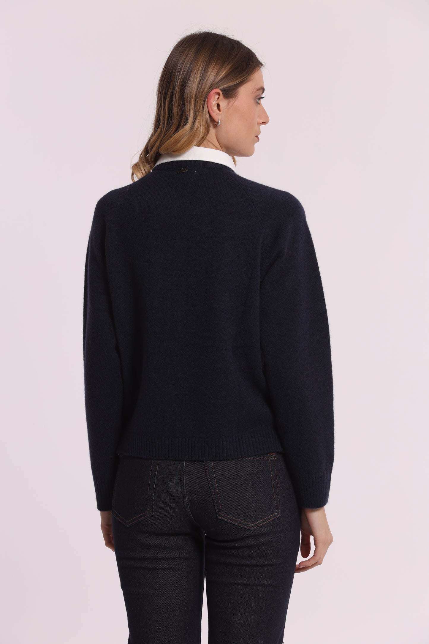 MAGLIA CON FINTA CAMICIA