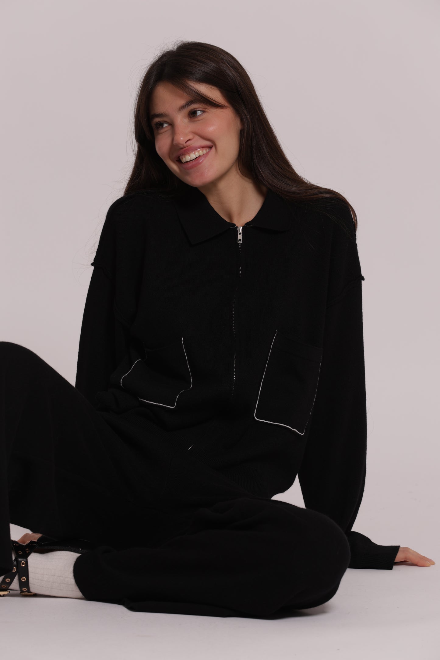 MAGLIA CON ZIP