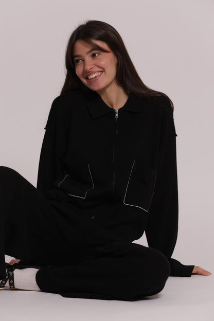 MAGLIA CON ZIP
