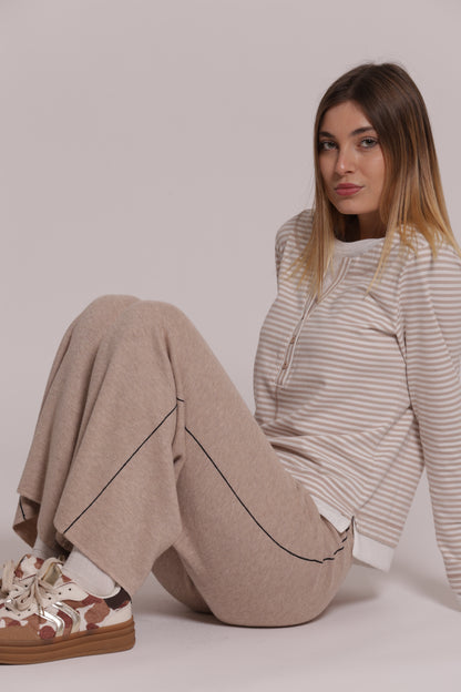 PANTALONI IN MAGLIA