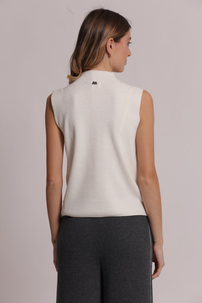 MAGLIA CARDIGAN SMANICATO