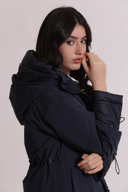 PIUMINO LUNGO REVERSIBILE CON COULISSE