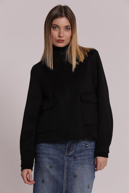 CAPPOTTO CORTO CON ZIP