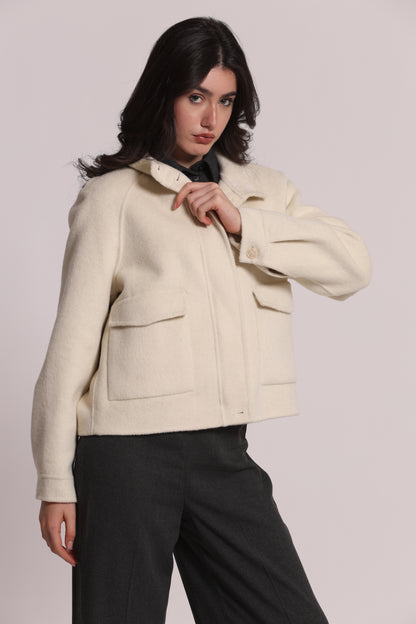 CAPPOTTO CORTO CON ZIP