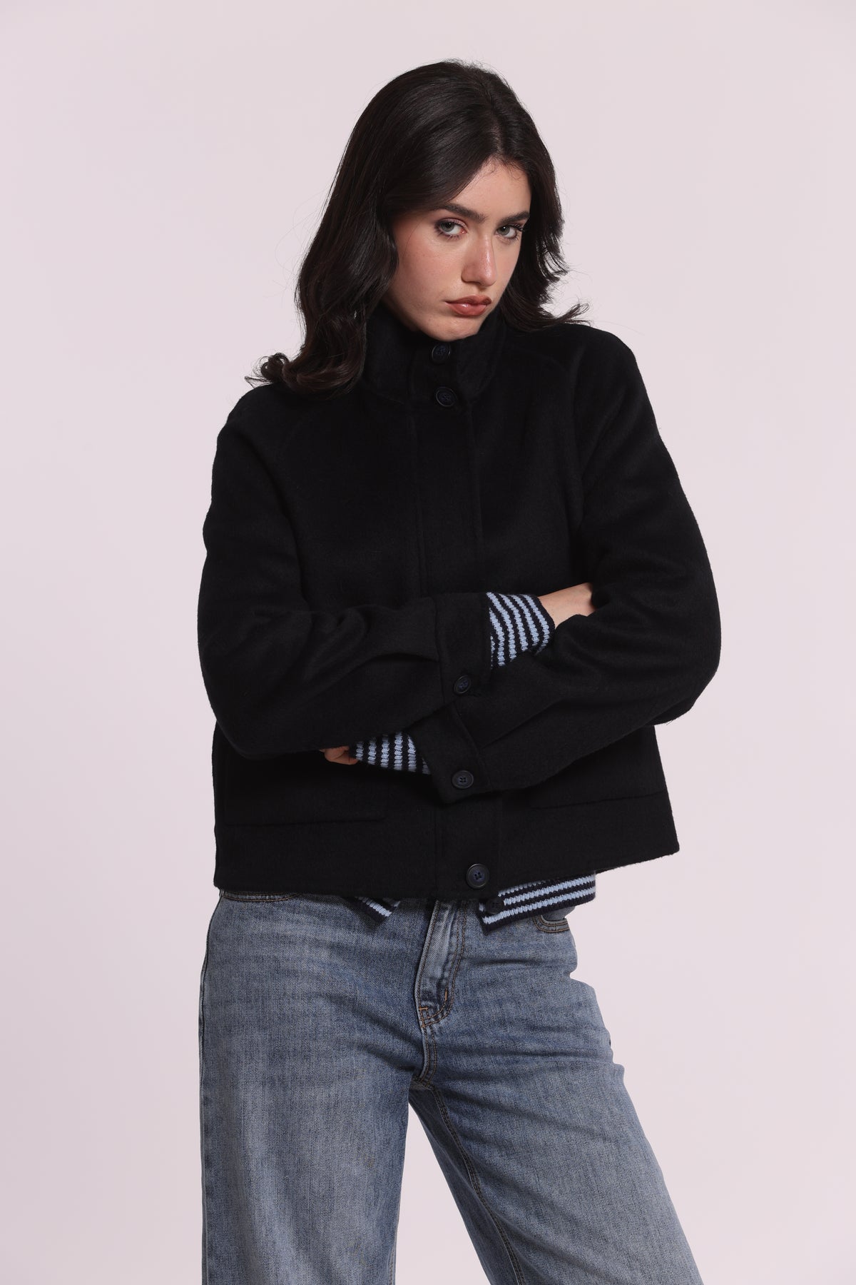 CAPPOTTO CORTO CON ZIP