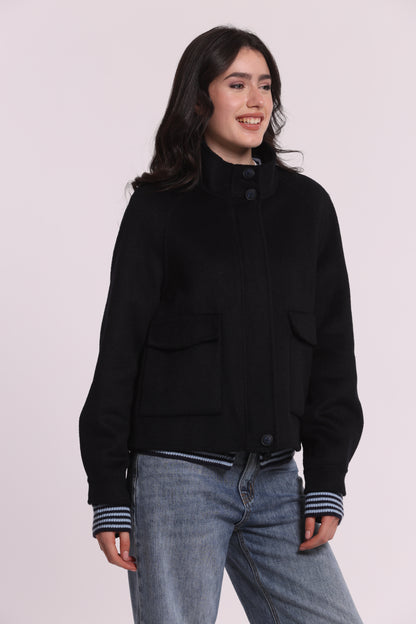 CAPPOTTO CORTO CON ZIP