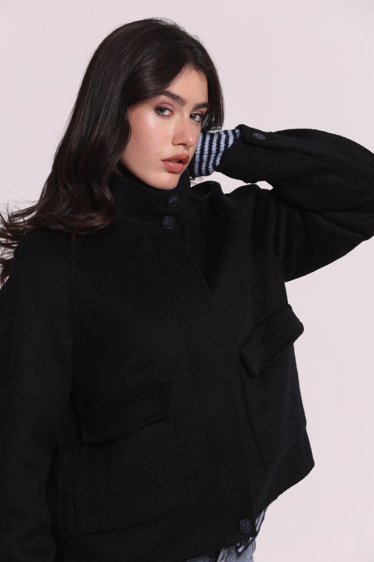 CAPPOTTO CORTO CON ZIP