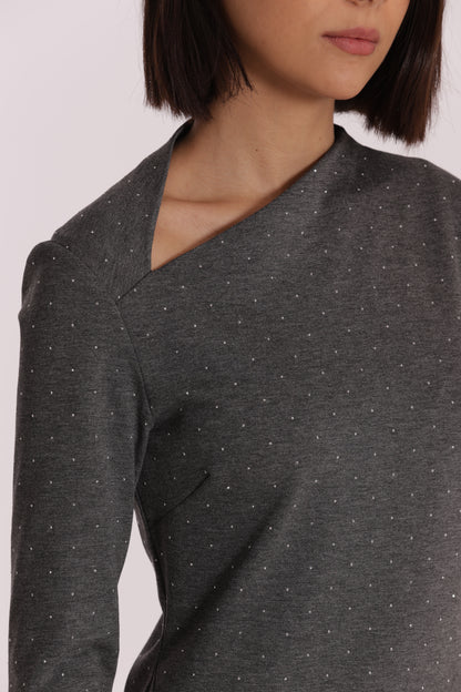 ABITO CORTO CON STRASS
