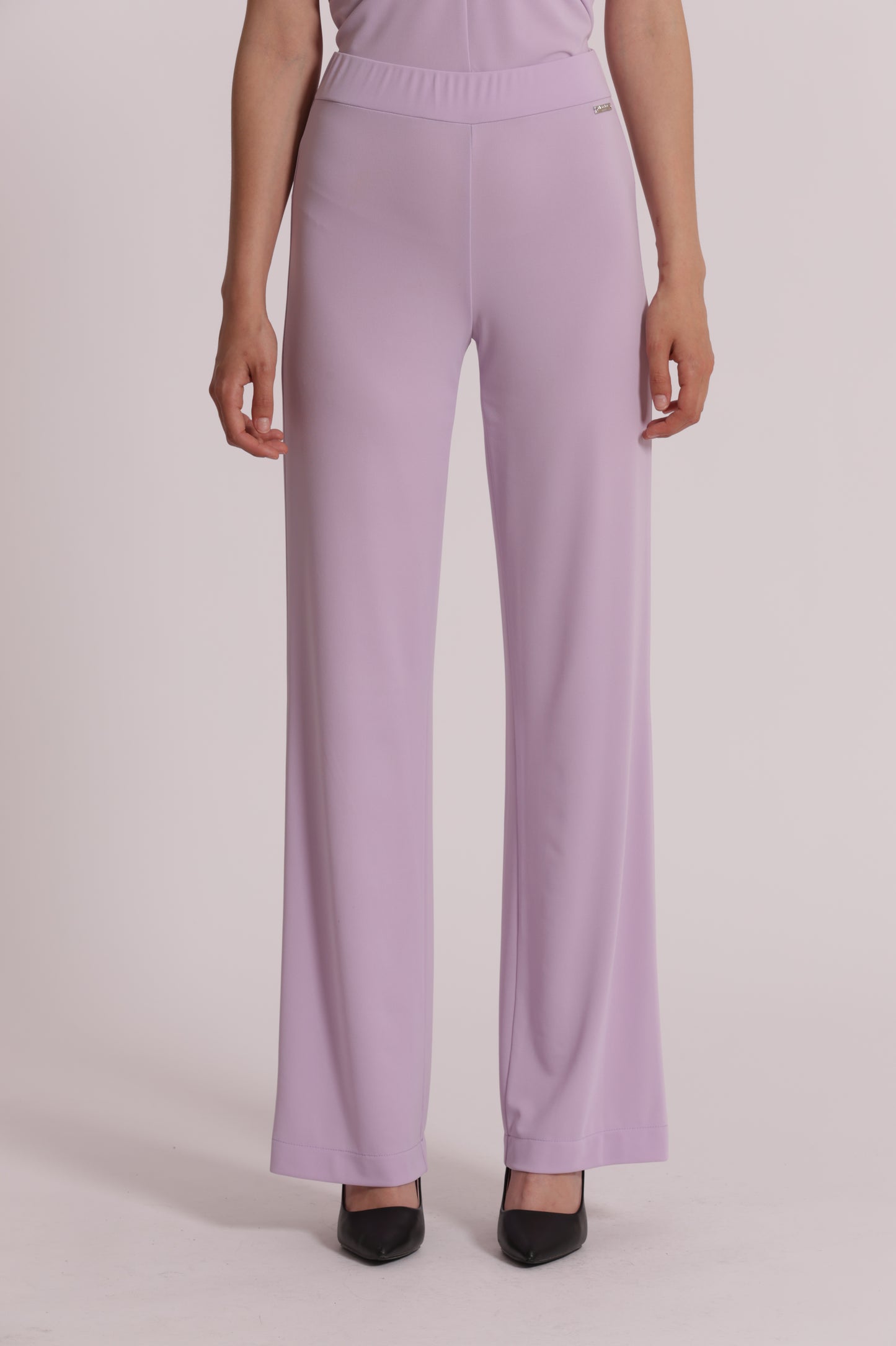 PANTALONE PALAZZO CON ELASTICO IN VITA