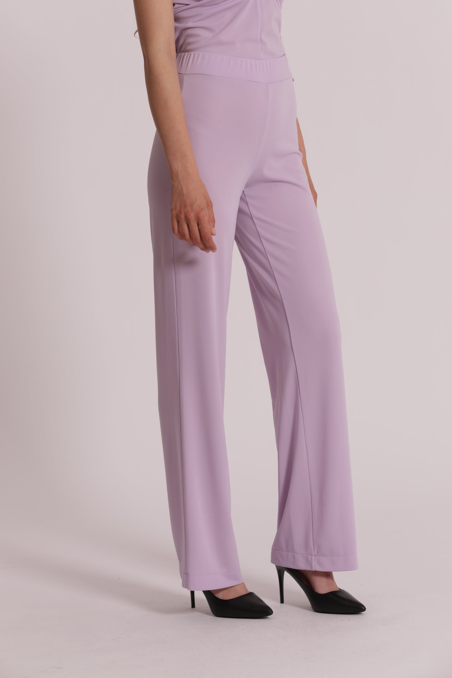 PANTALONE PALAZZO CON ELASTICO IN VITA