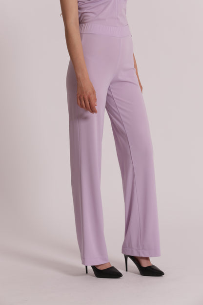 PANTALONE PALAZZO CON ELASTICO IN VITA