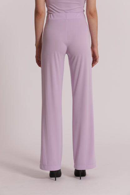 PANTALONE PALAZZO CON ELASTICO IN VITA