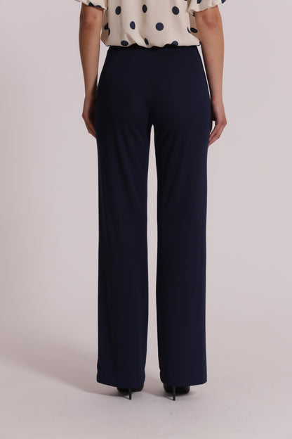 PANTALONE PALAZZO CON ELASTICO IN VITA
