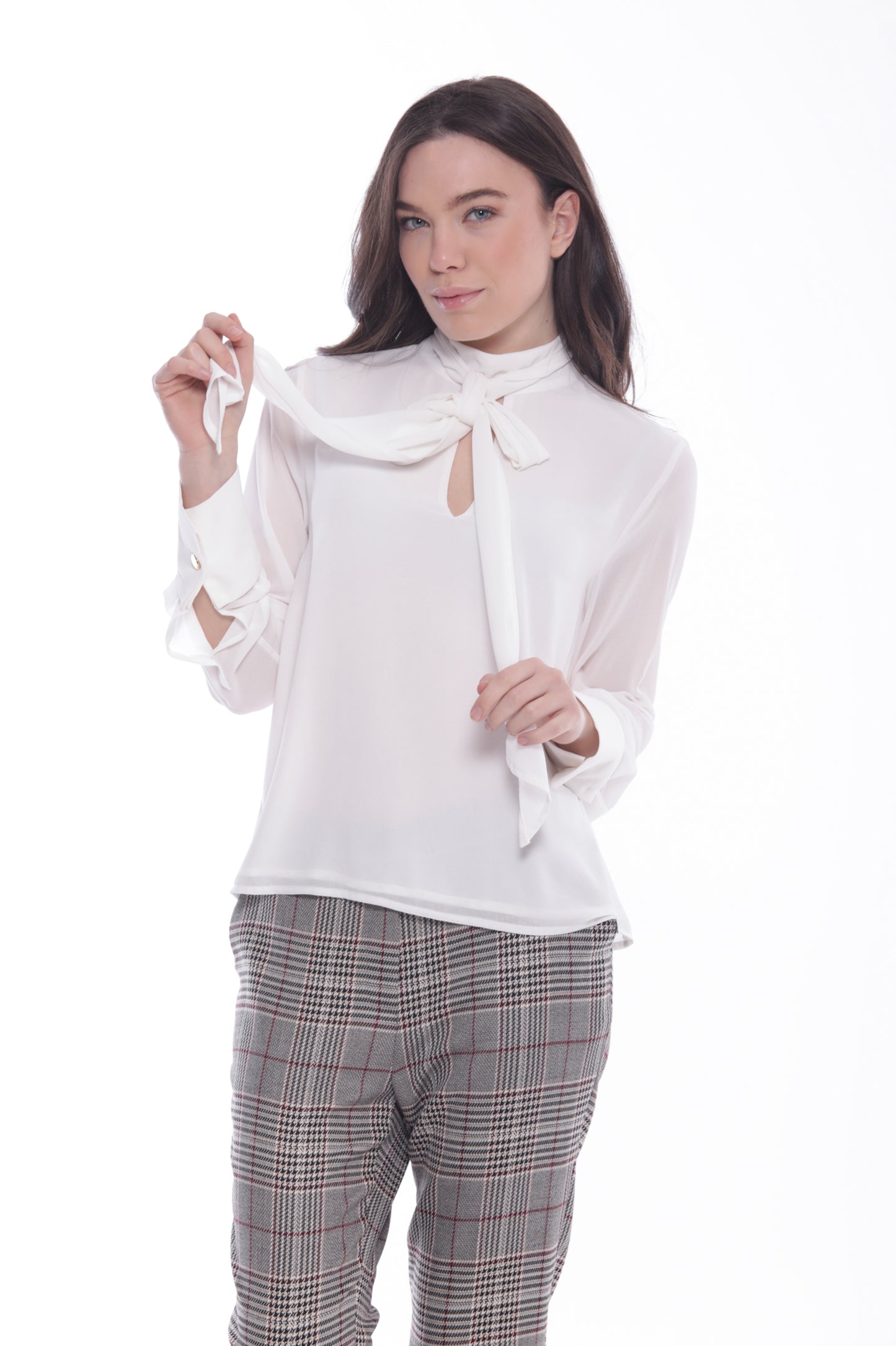 BLUSA CON FUSCIACCA