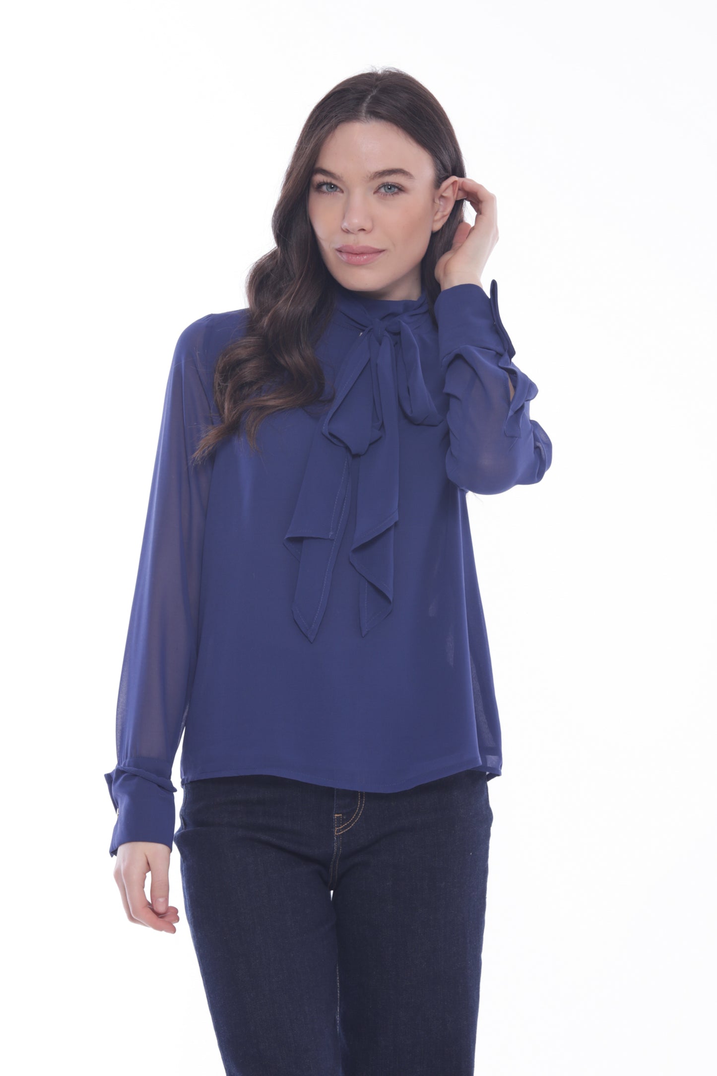 BLUSA CON FUSCIACCA