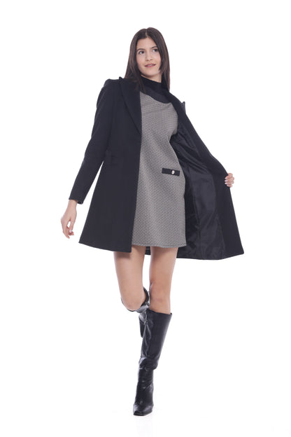 CAPPOTTO CON TASCHE A FIOCCO