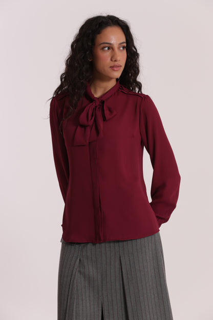 BLUSA CON FUSCIACCA