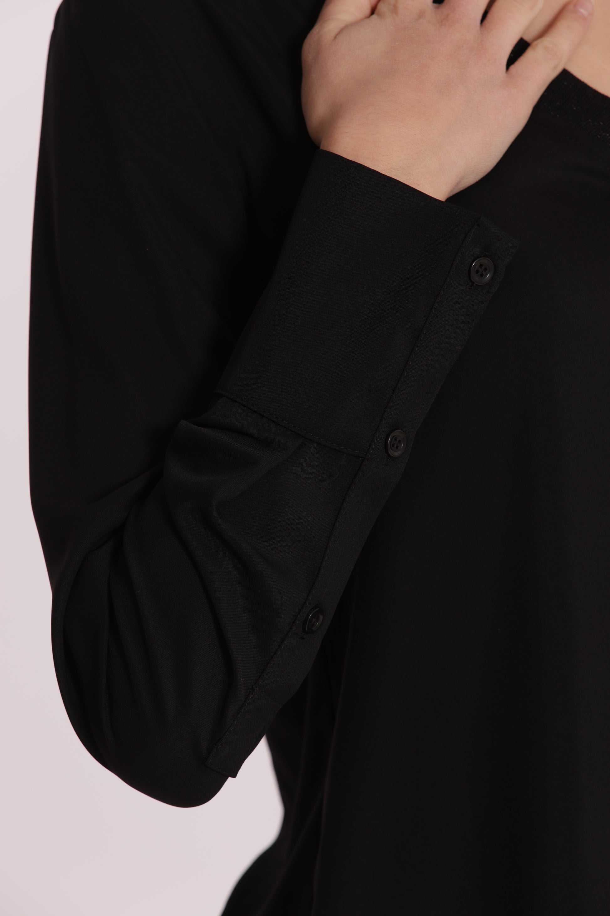 BLUSA SCOLLO A V CON DETTAGLIO LUREX