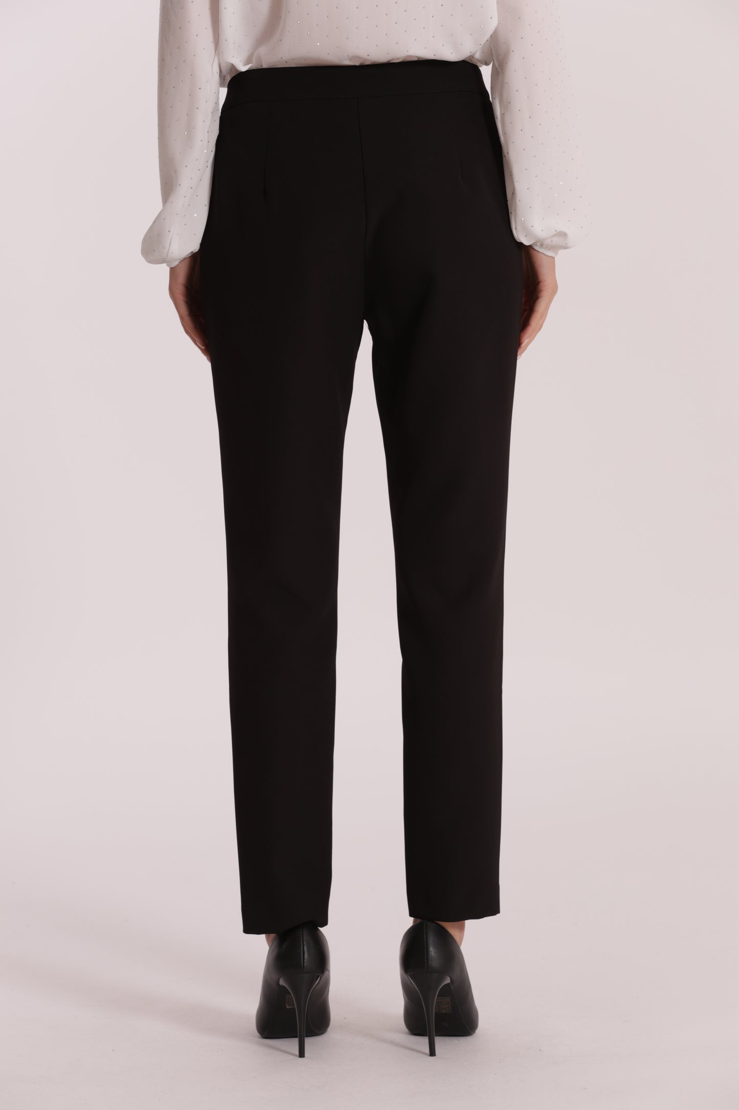 PANTALONE SIGARETTA IN TESSUTO TECNICO