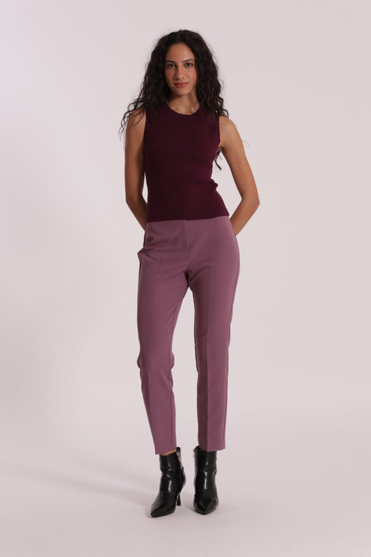 PANTALONE SIGARETTA IN TESSUTO TECNICO
