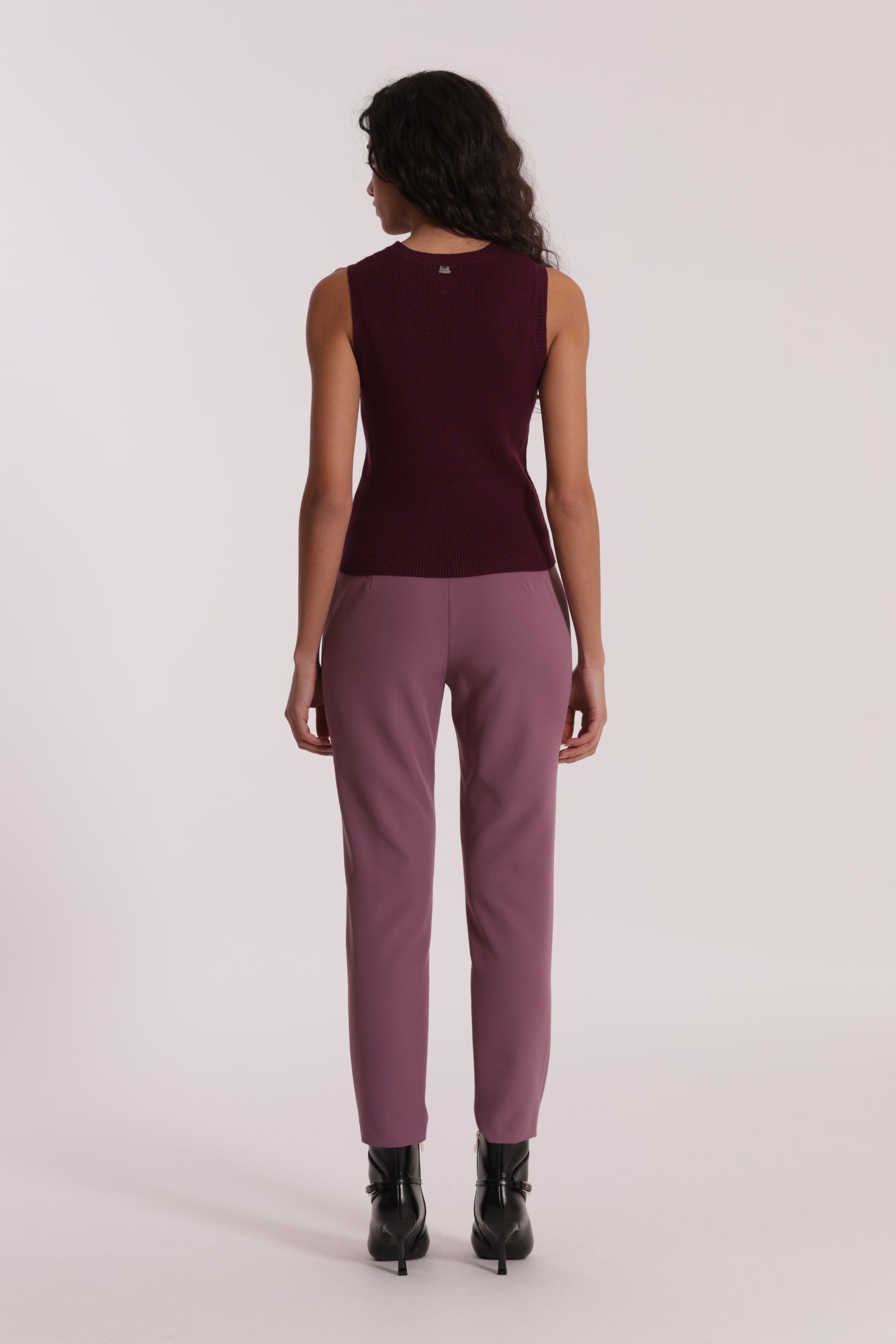 PANTALONE SIGARETTA IN TESSUTO TECNICO