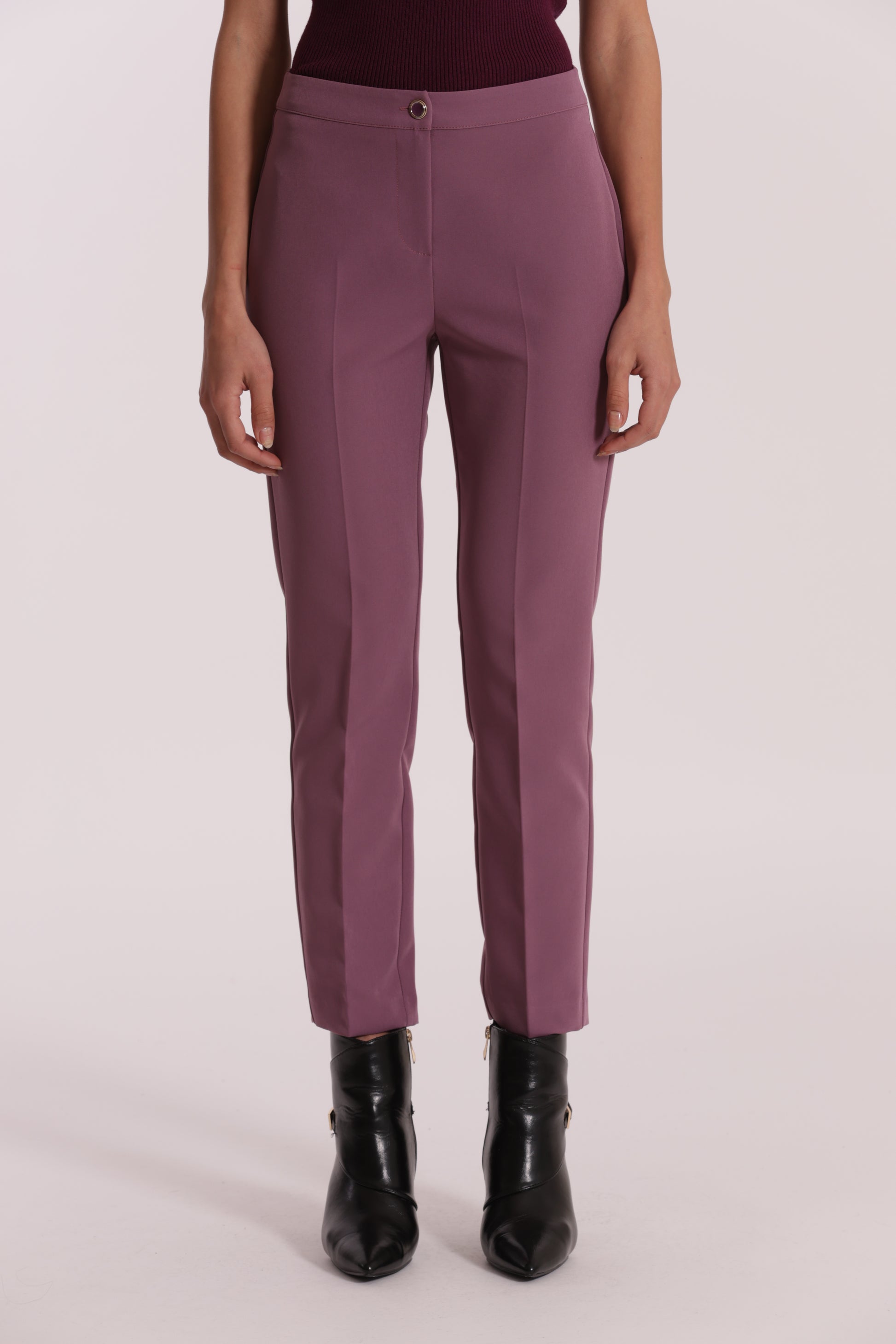 PANTALONE SIGARETTA IN TESSUTO TECNICO