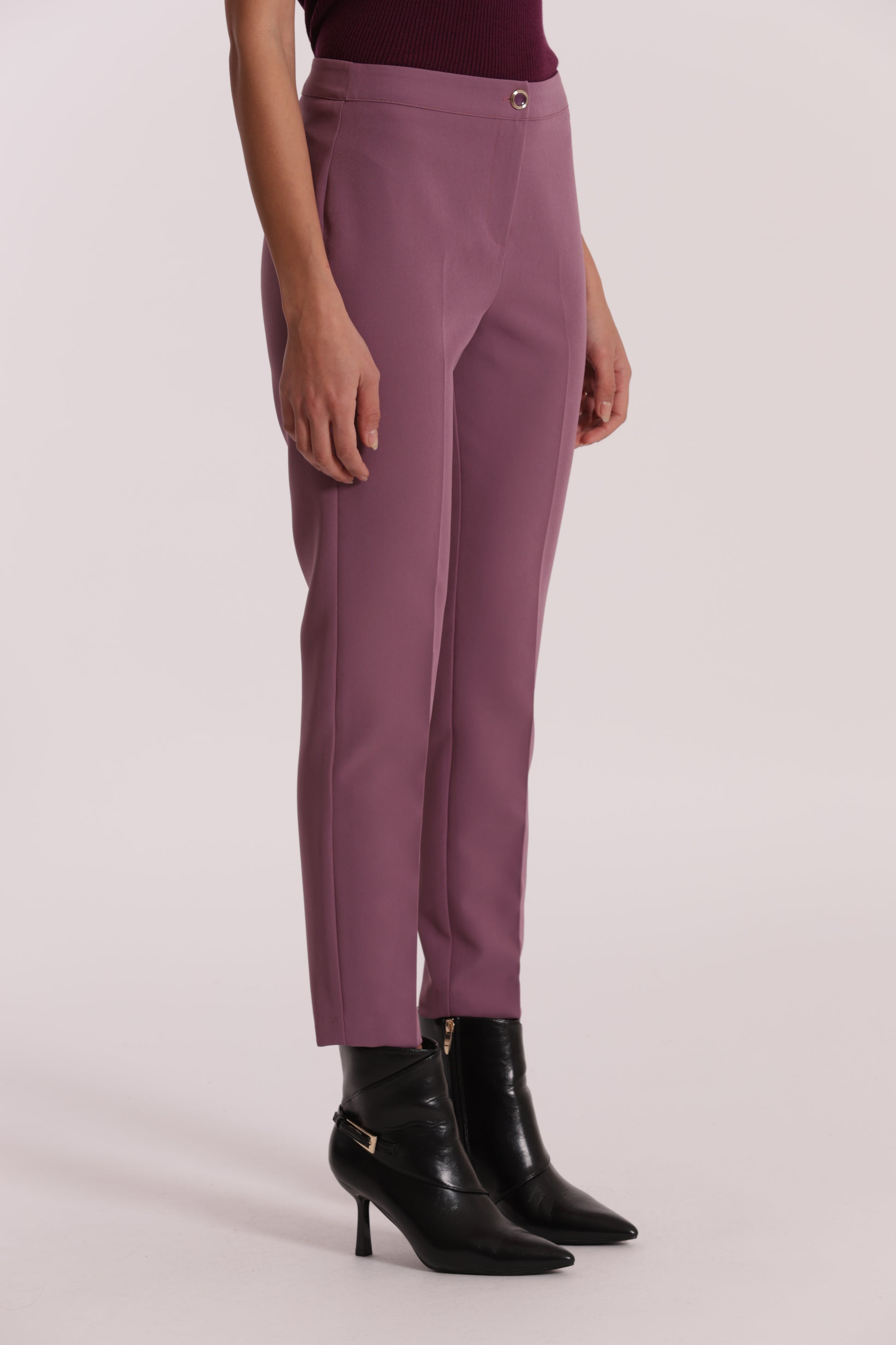 PANTALONE SIGARETTA IN TESSUTO TECNICO