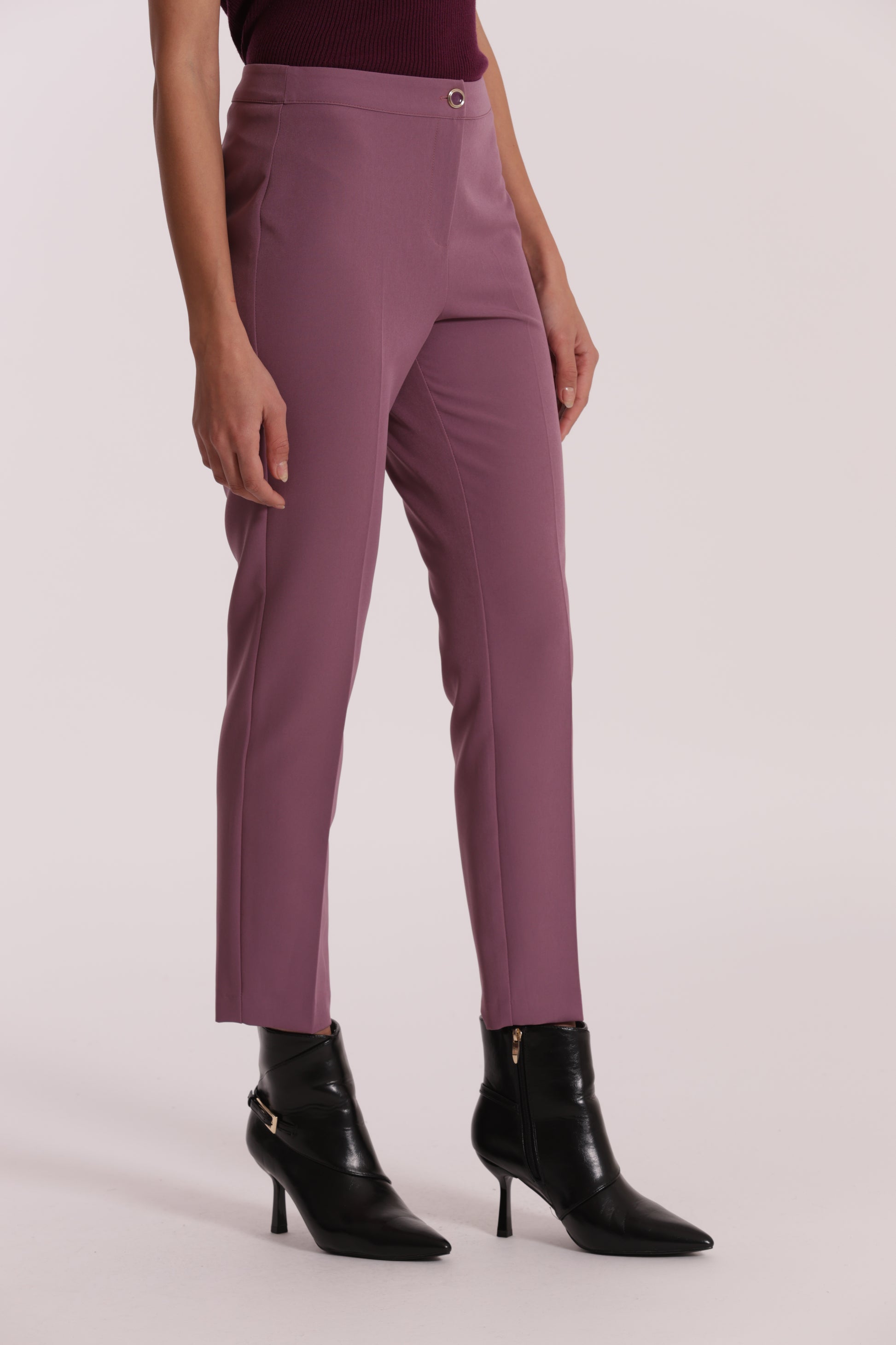 PANTALONE SIGARETTA IN TESSUTO TECNICO