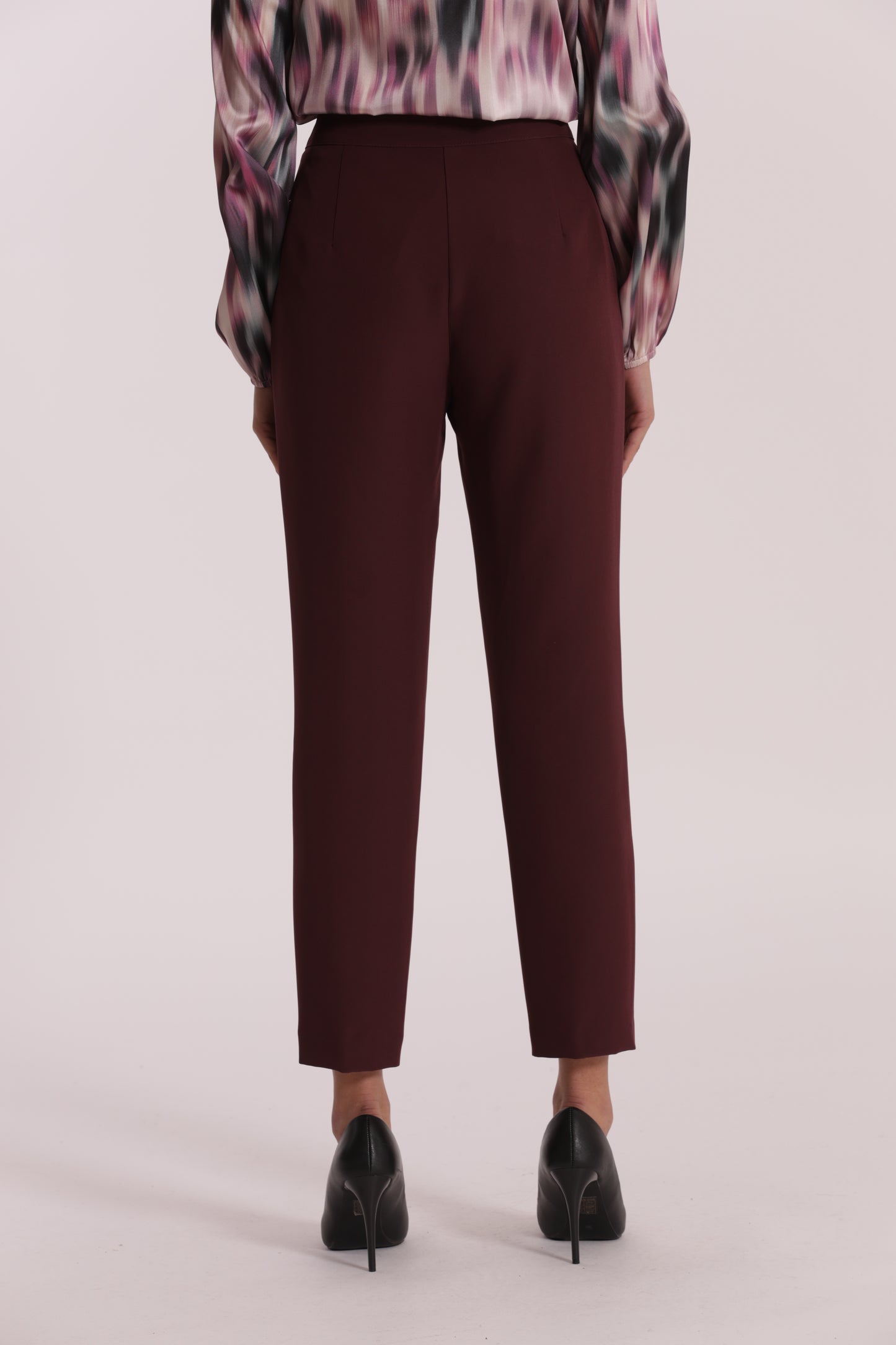 PANTALONE SIGARETTA IN TESSUTO TECNICO