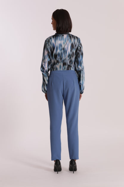 PANTALONE SIGARETTA IN TESSUTO TECNICO