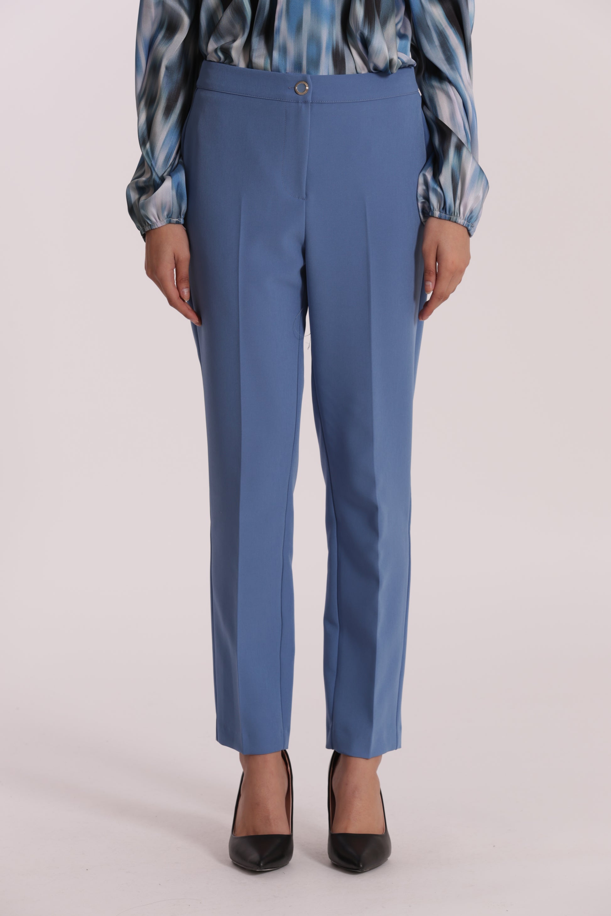 PANTALONE SIGARETTA IN TESSUTO TECNICO