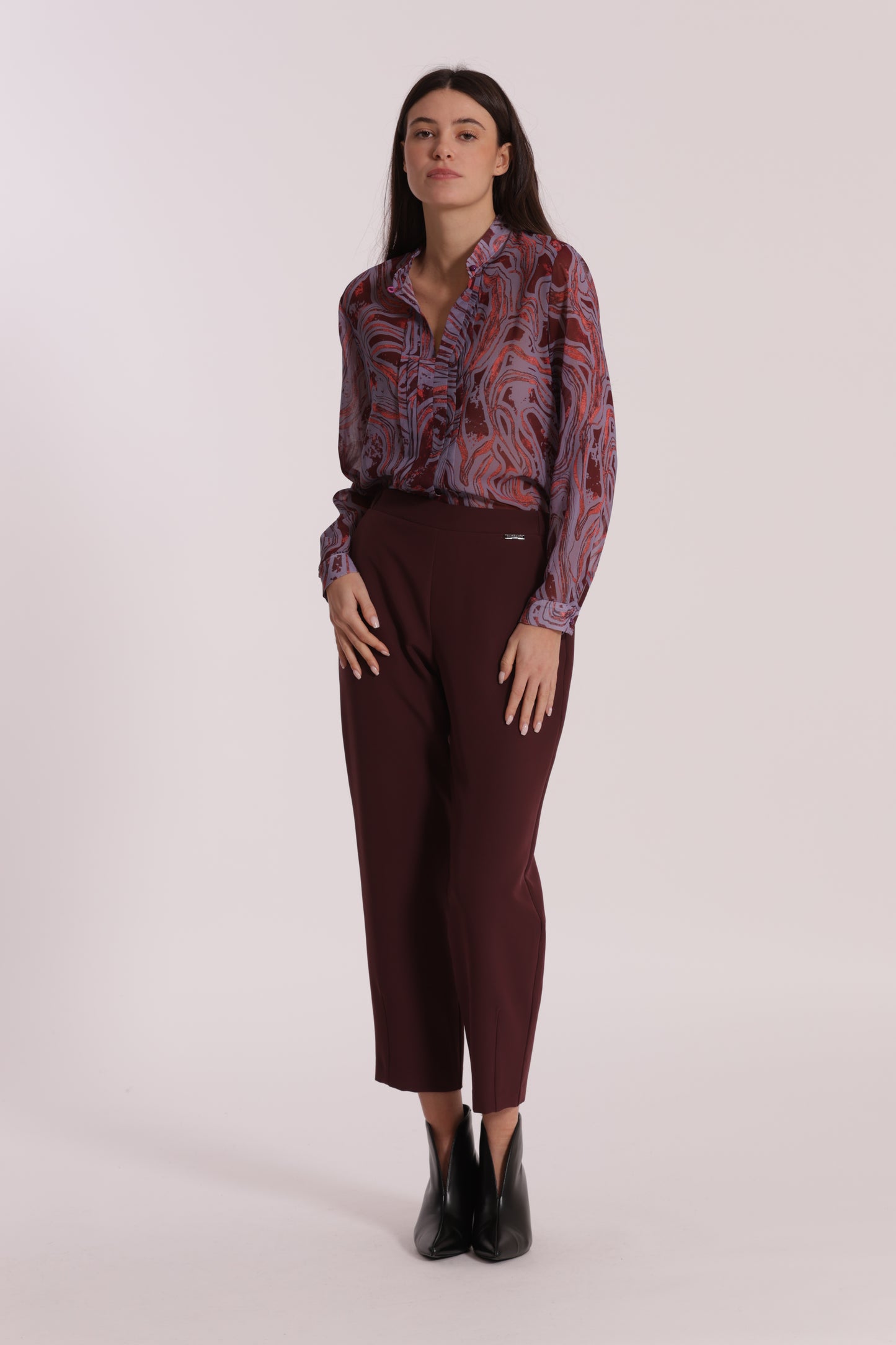 PANTALONE PALLONCINO IN TESSUTO TECNICO