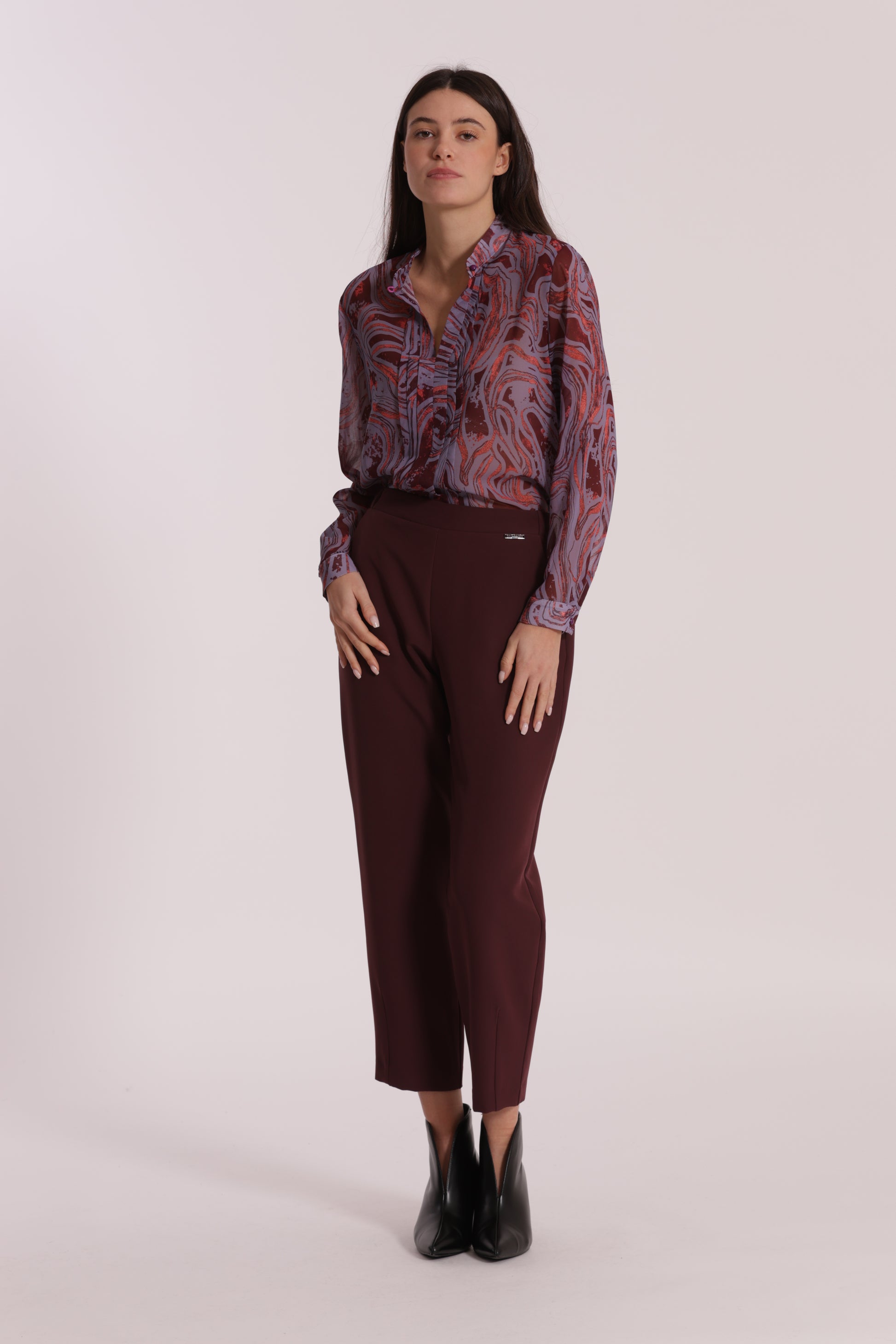 PANTALONE PALLONCINO IN TESSUTO TECNICO