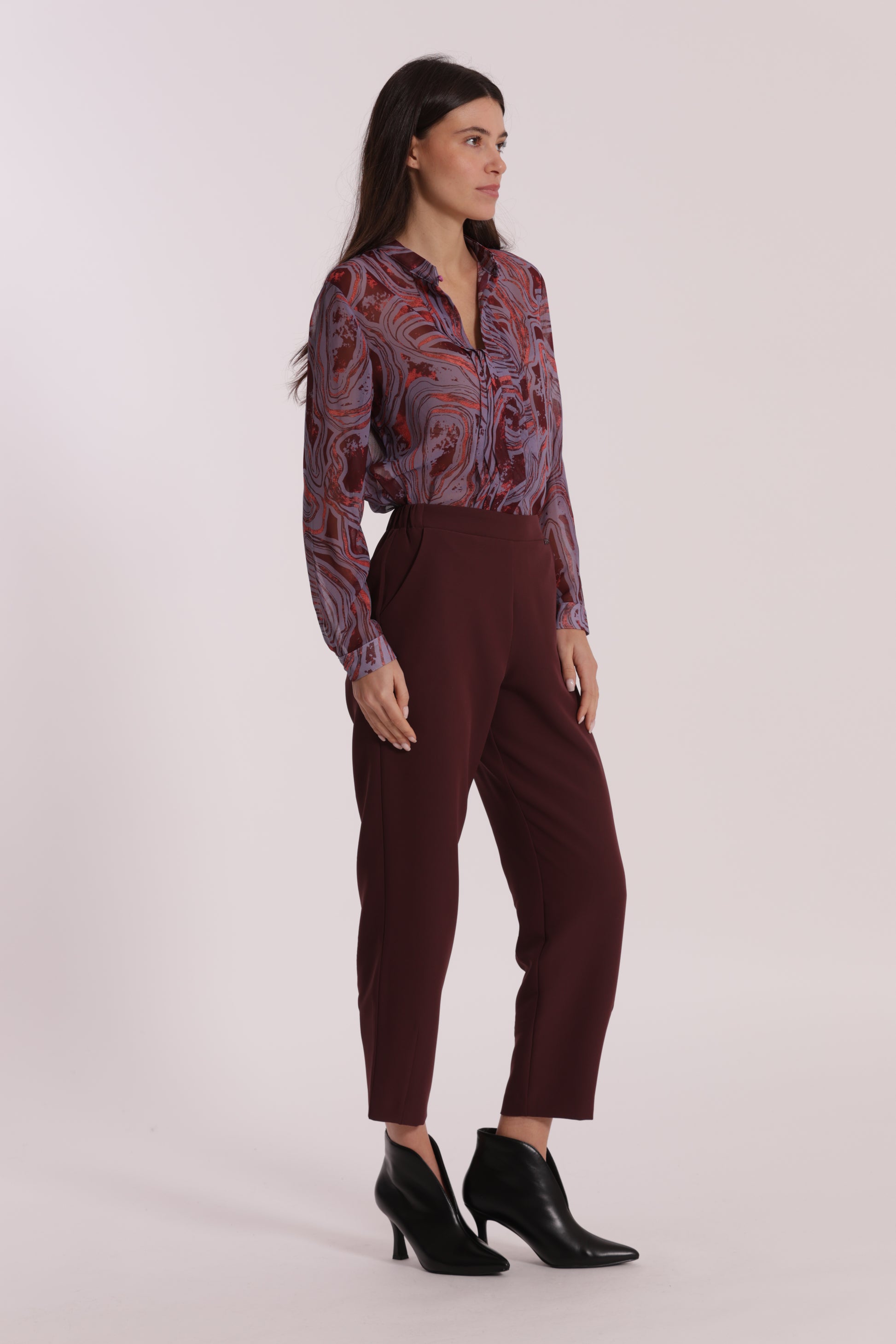 PANTALONE PALLONCINO IN TESSUTO TECNICO