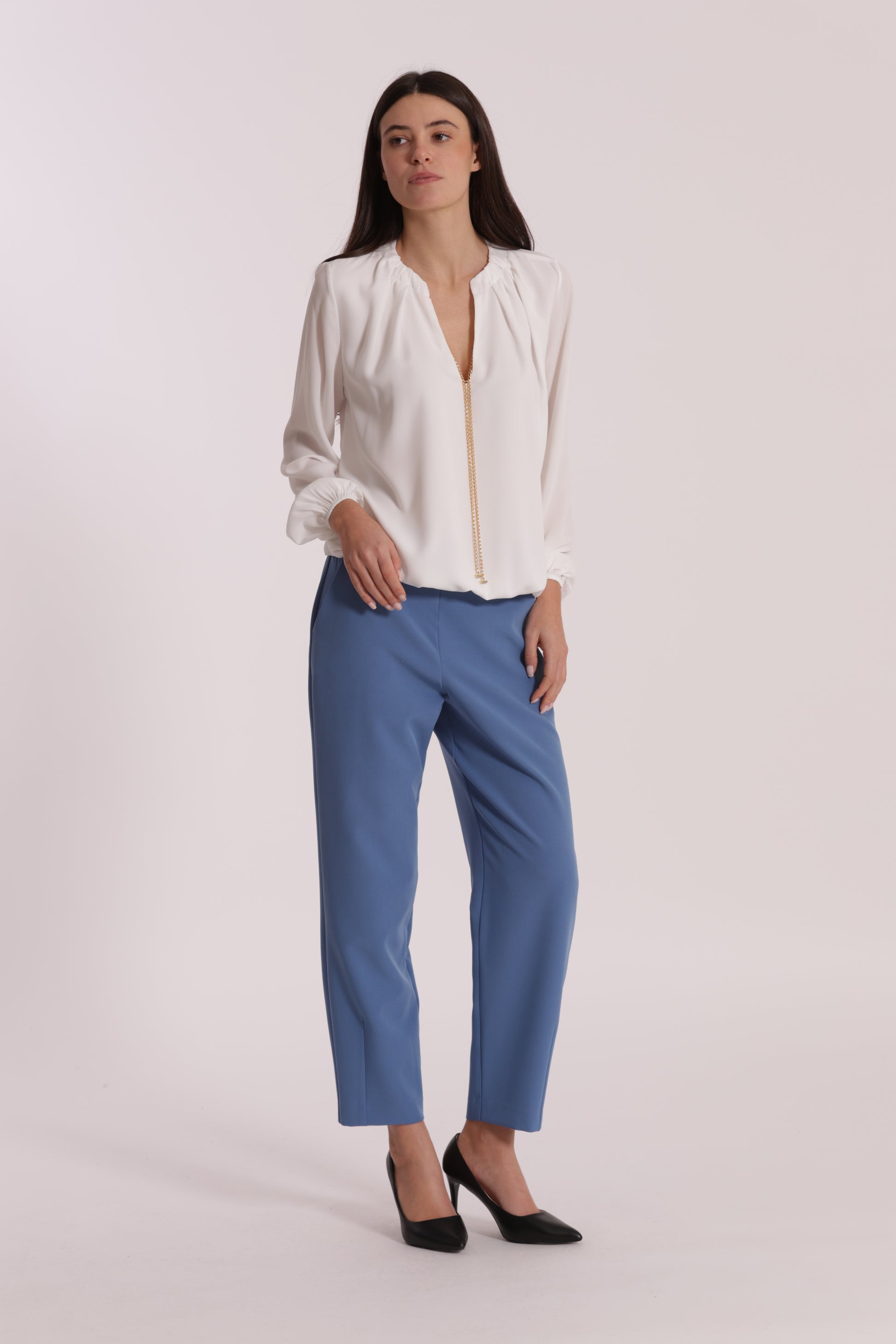 PANTALONE PALLONCINO IN TESSUTO TECNICO