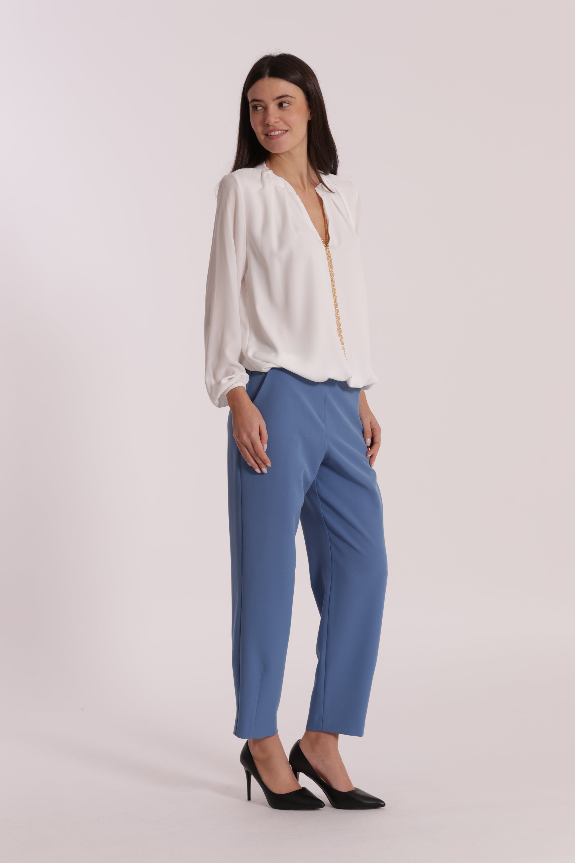 PANTALONE PALLONCINO IN TESSUTO TECNICO