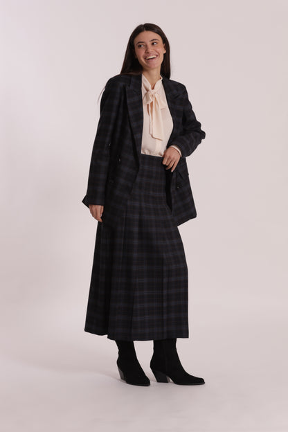 GONNA LONGUETTE TESSUTO CHECK