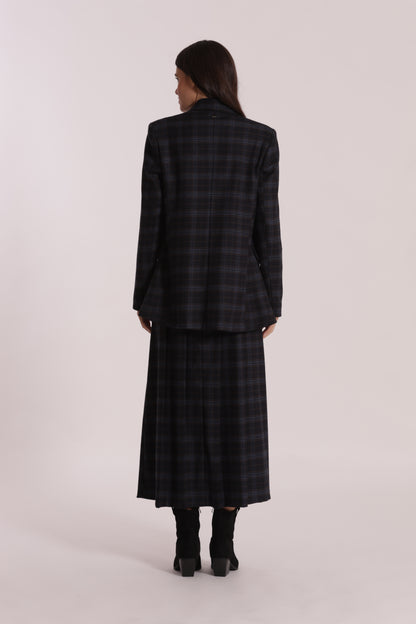 GONNA LONGUETTE TESSUTO CHECK