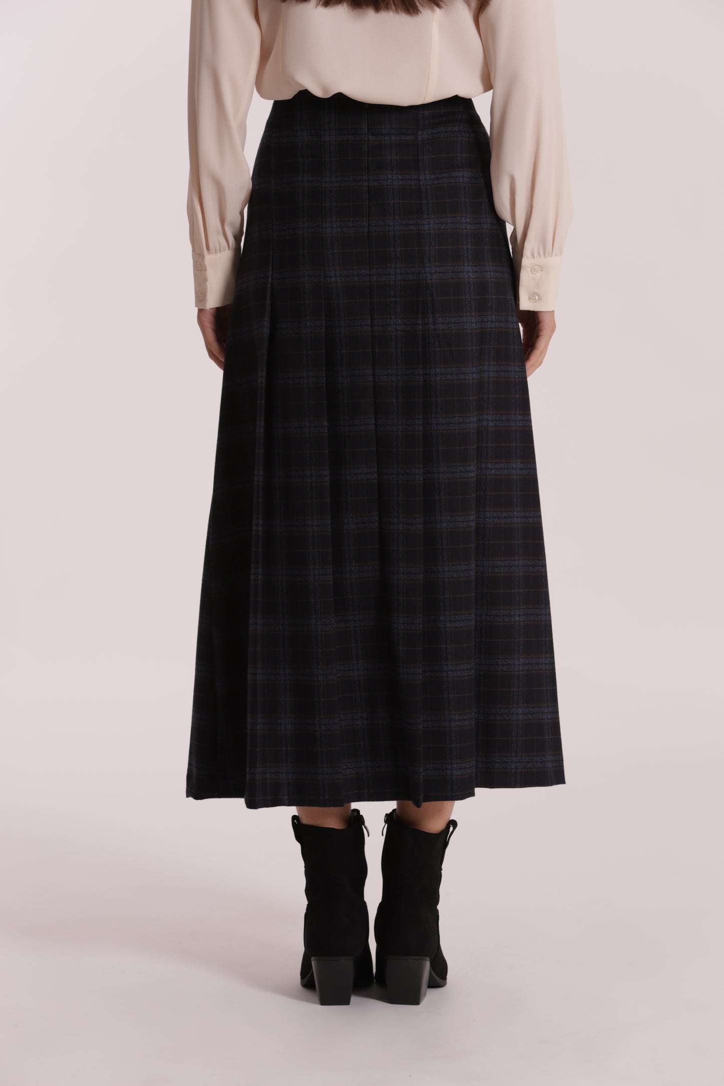 GONNA LONGUETTE TESSUTO CHECK