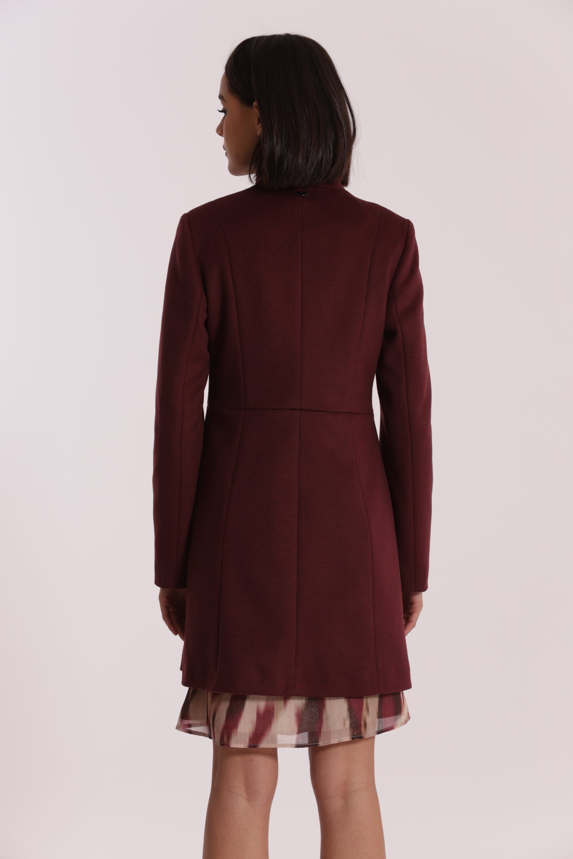 CAPPOTTO BARONETTO CON COLLO ALLA COREANA