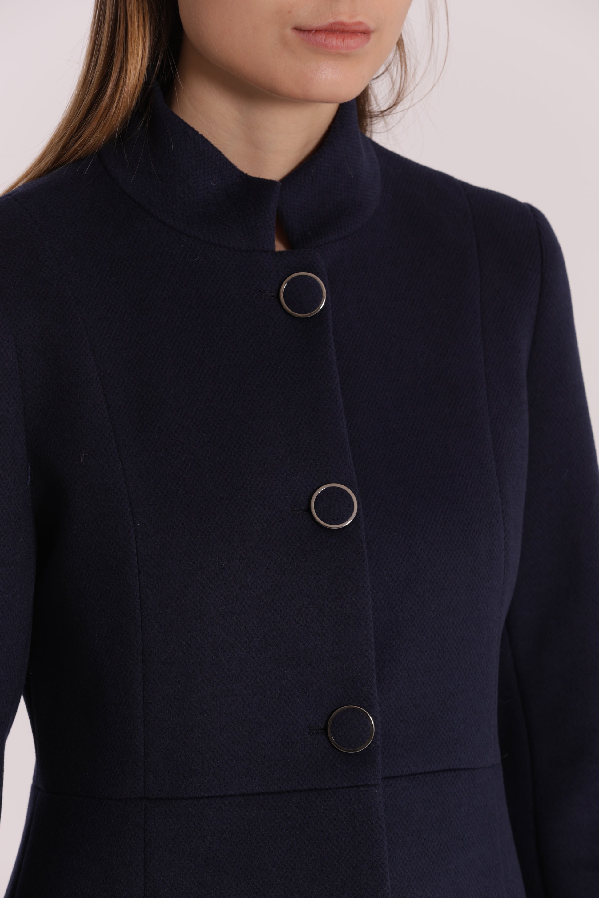 CAPPOTTO BARONETTO CON COLLO ALLA COREANA