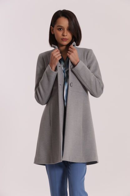 CAPPOTTO BARONETTO CON COLLO ALLA COREANA