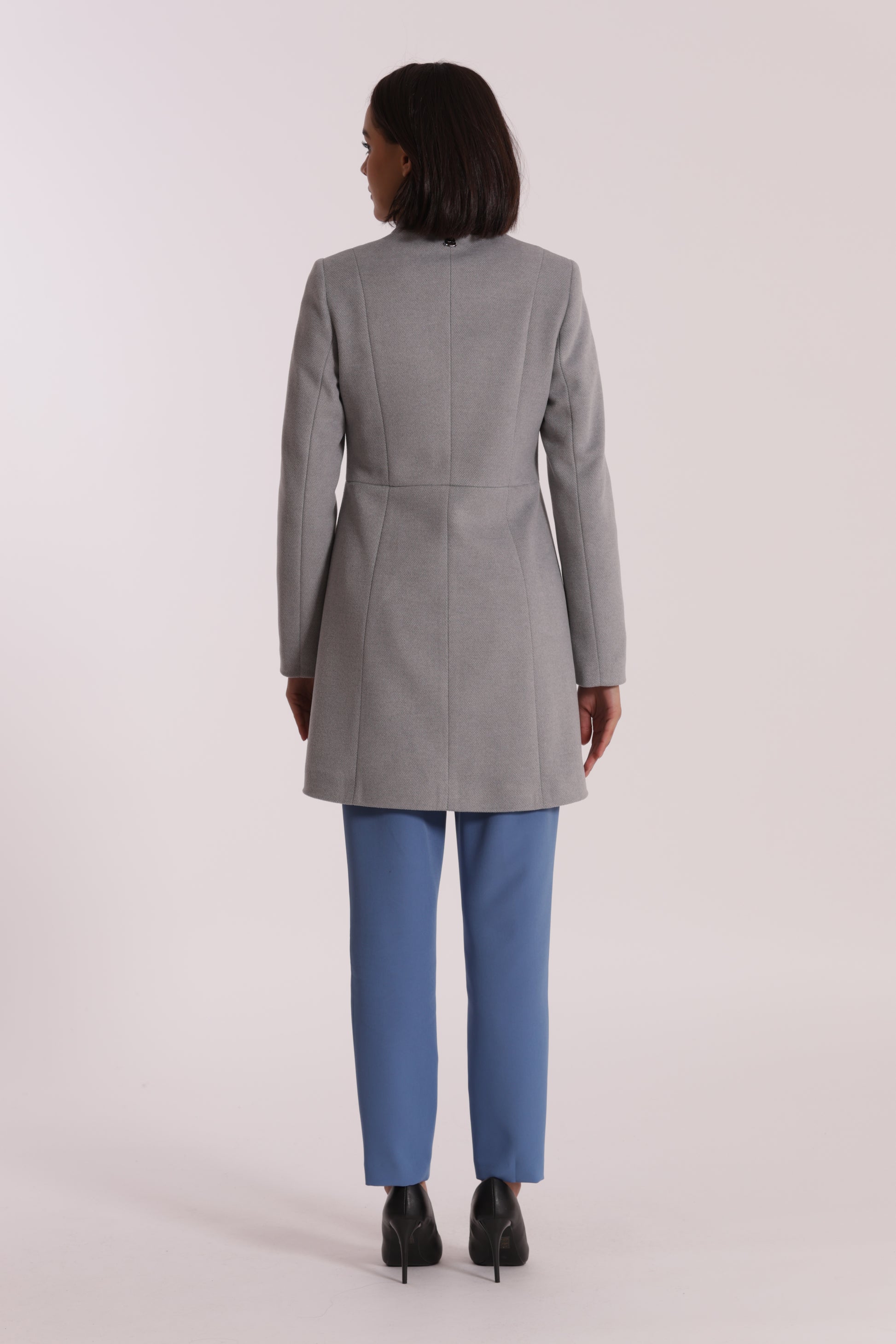 CAPPOTTO BARONETTO CON COLLO ALLA COREANA