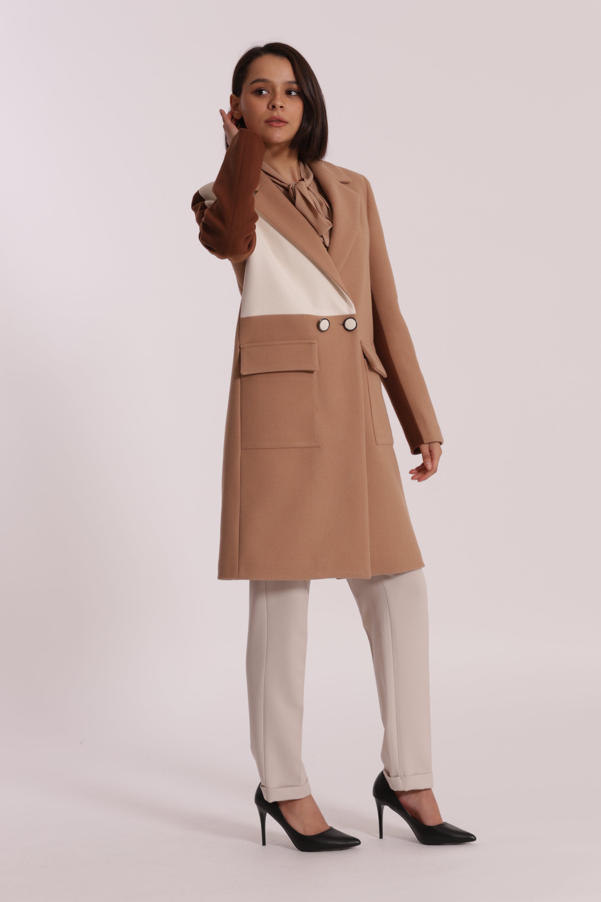 CAPPOTTO TRICOLOR