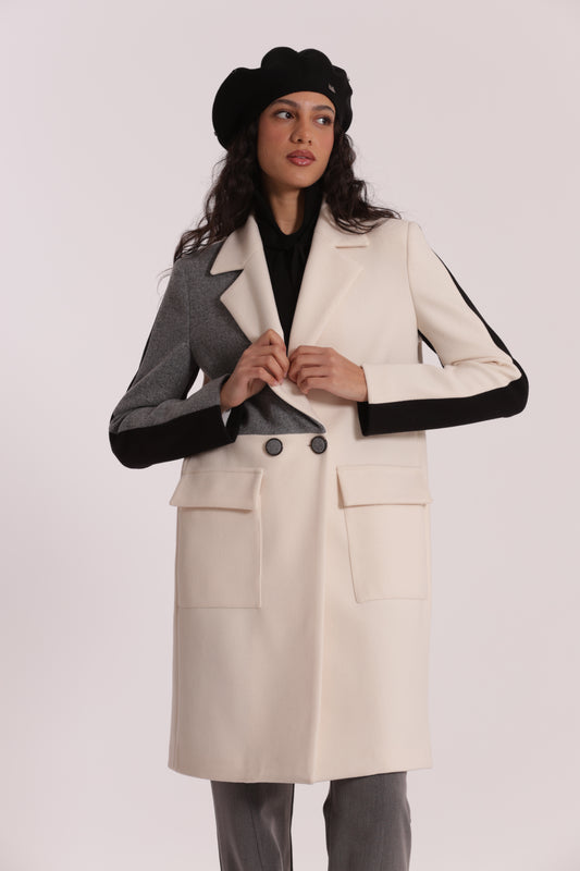 CAPPOTTO TRICOLOR