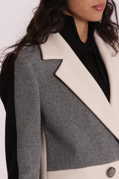 CAPPOTTO TRICOLOR