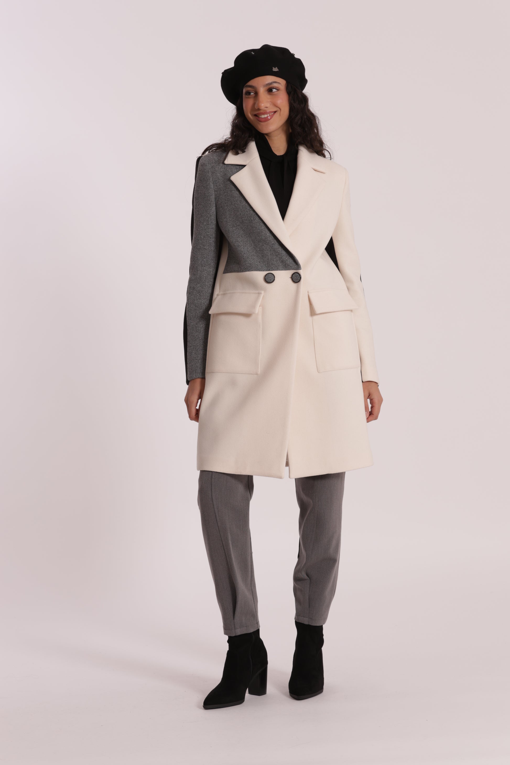 CAPPOTTO TRICOLOR
