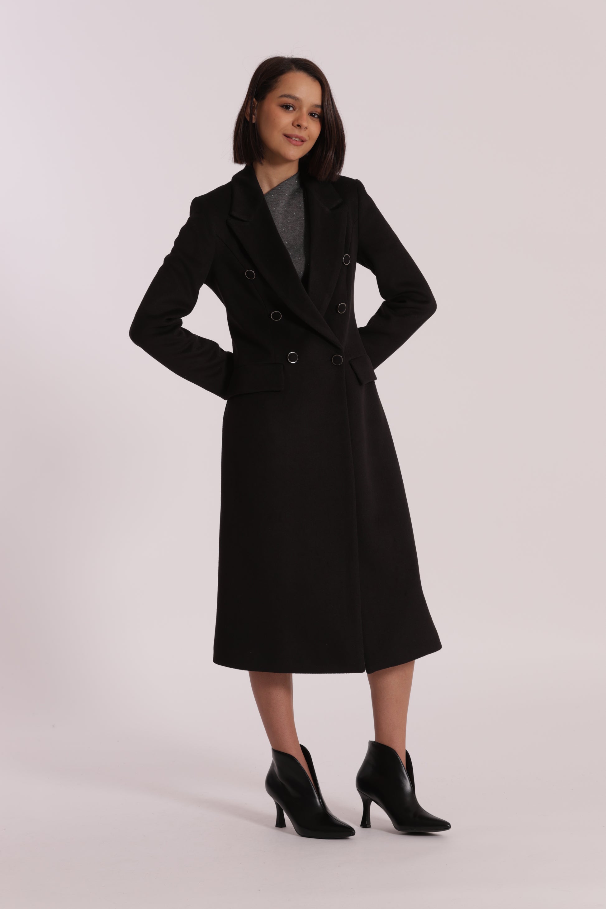 CAPPOTTO LUNGO DOPPIO PETTO