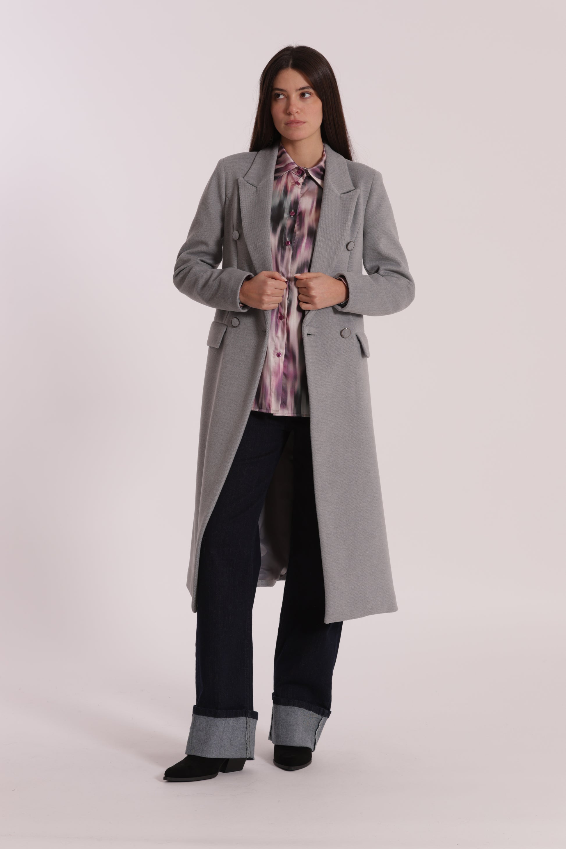 CAPPOTTO LUNGO DOPPIO PETTO