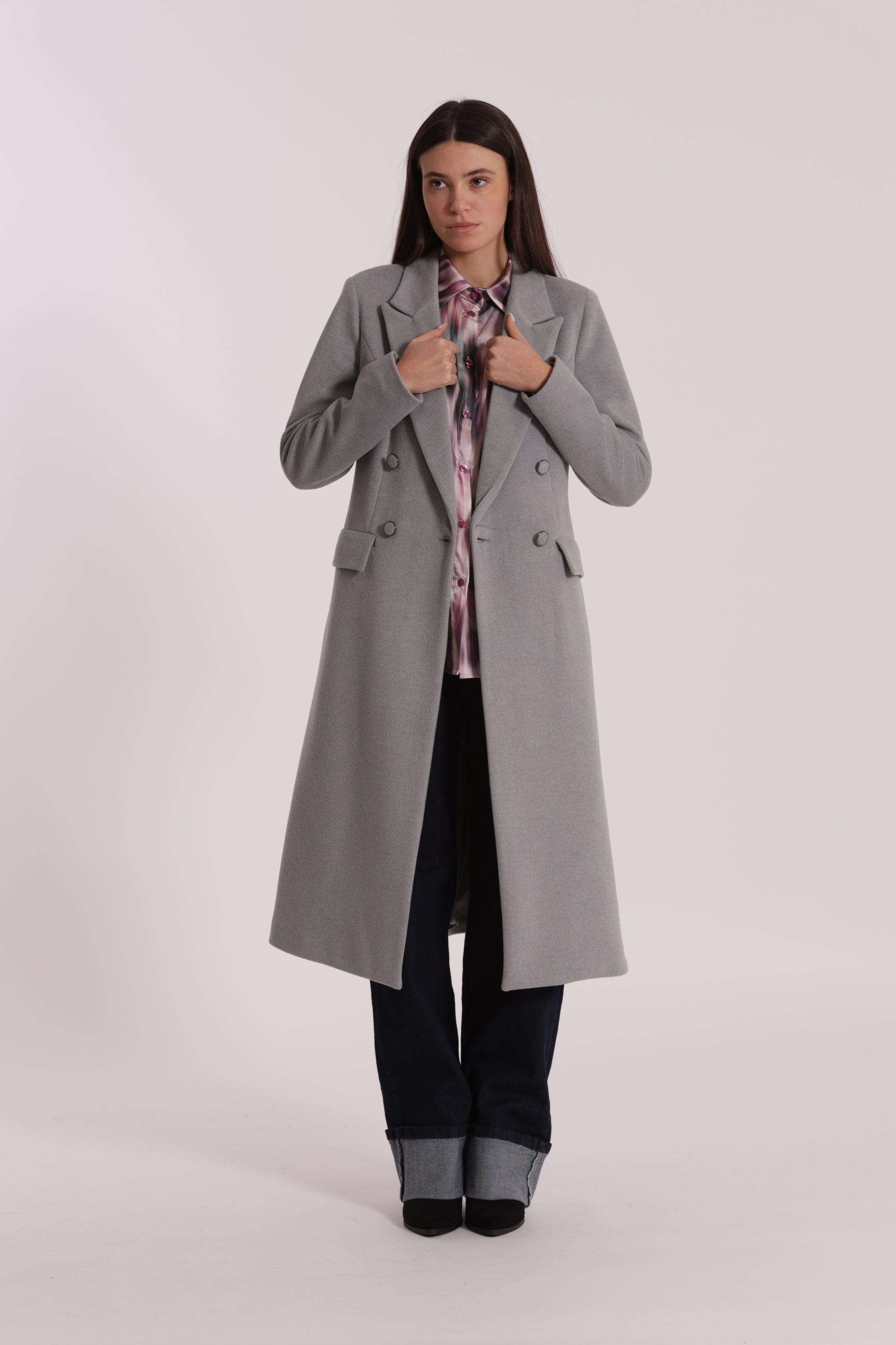 CAPPOTTO LUNGO DOPPIO PETTO